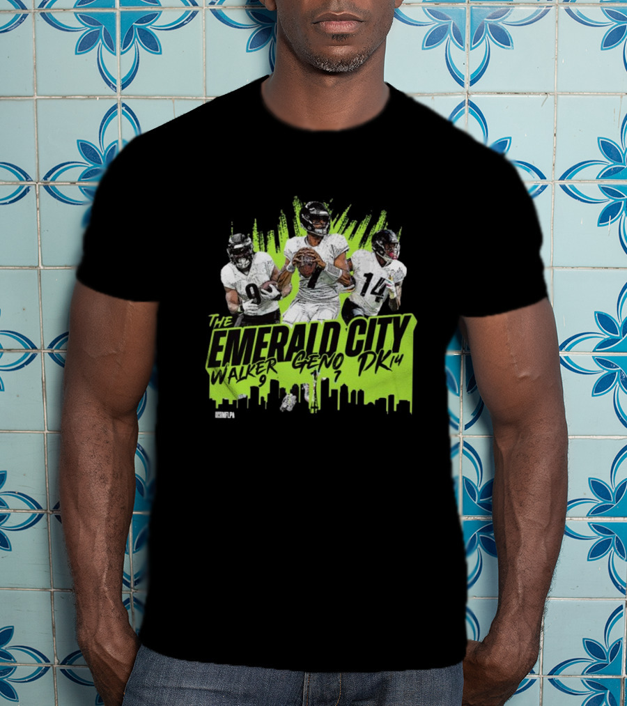 The Emerald City Walker Geno DK Seahawks NFL T-Shirt