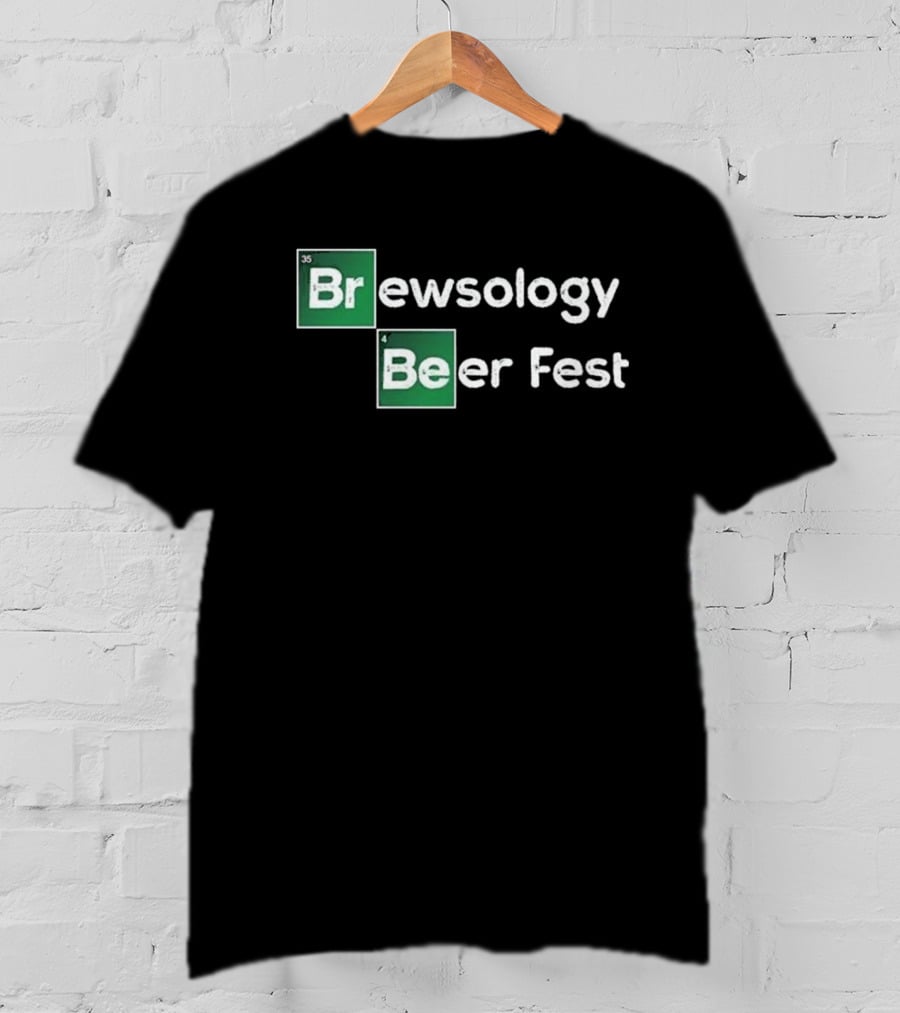 Brewsology Beer Fest Cleveland January 2025 Breaking Bad Elements T-Shirt