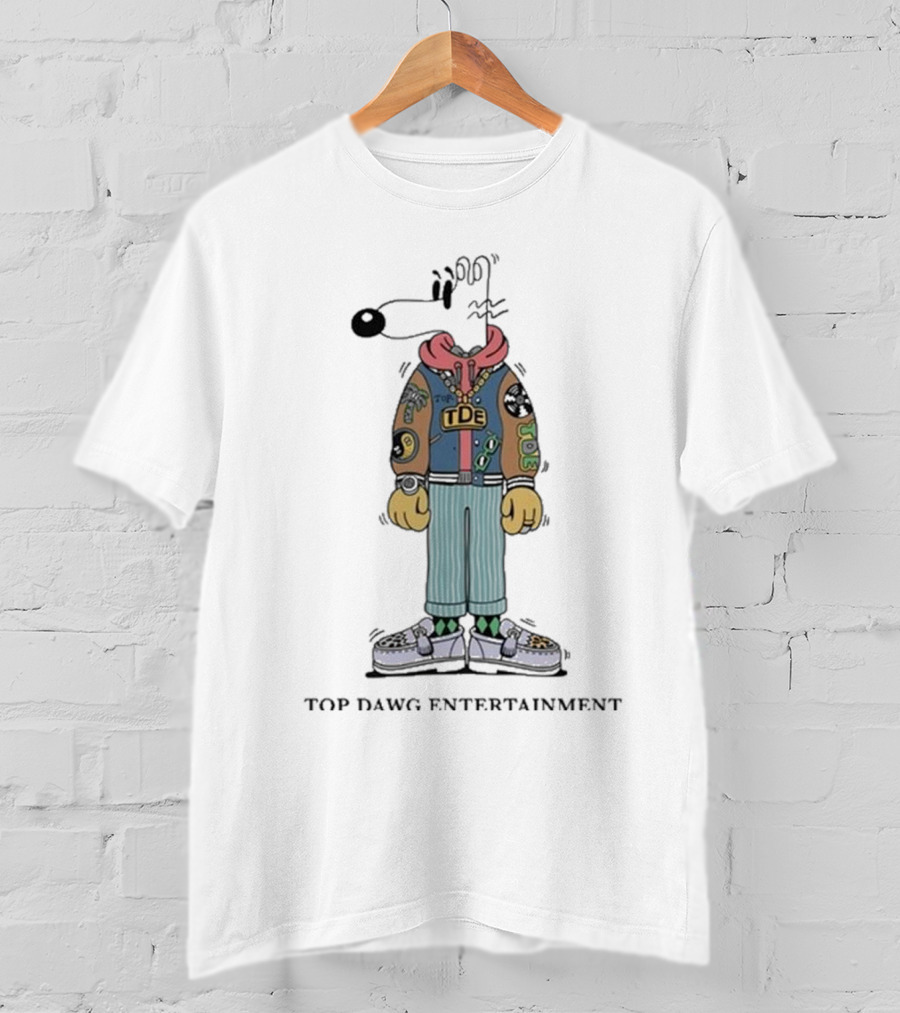 TDE X Steven Harrington Mello Top Dawg Entertainment Collaboration T-Shirt