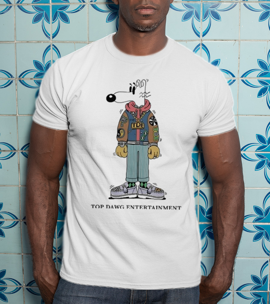 TDE X Steven Harrington Mello Top Dawg Entertainment Collaboration T-Shirt