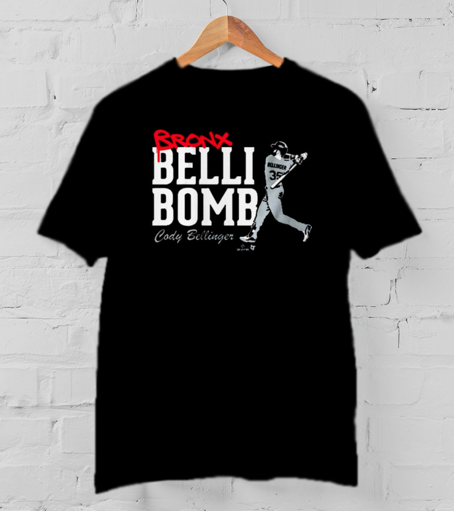 Cody Bellinger Bronx Belli-Bomb Yankees MLB 35 T-Shirt