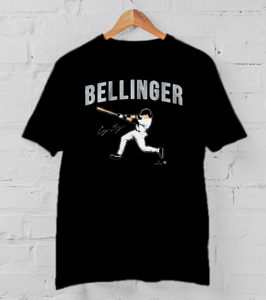 Bellinger Swing Signature New York Yankees MLB T-Shirt