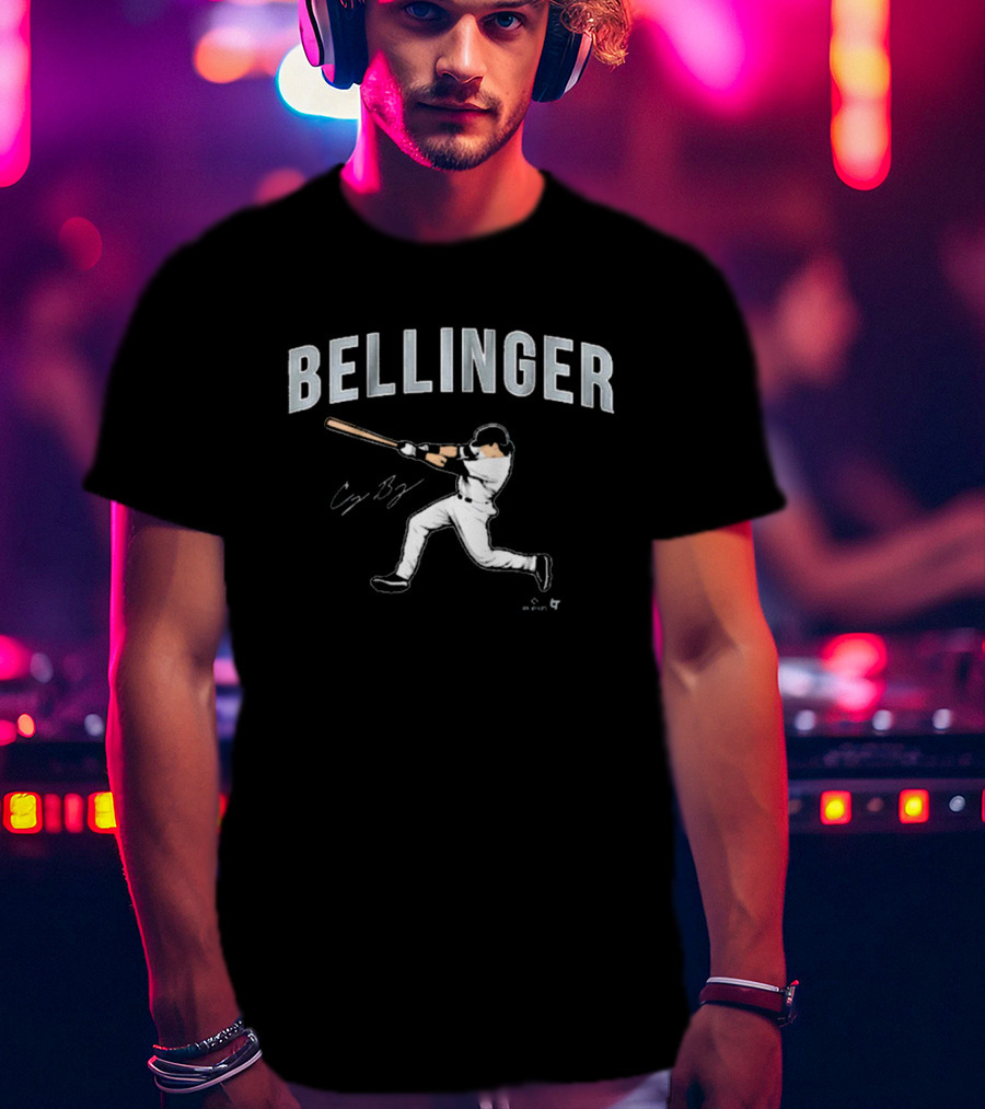Bellinger Swing Signature New York Yankees MLB T-Shirt