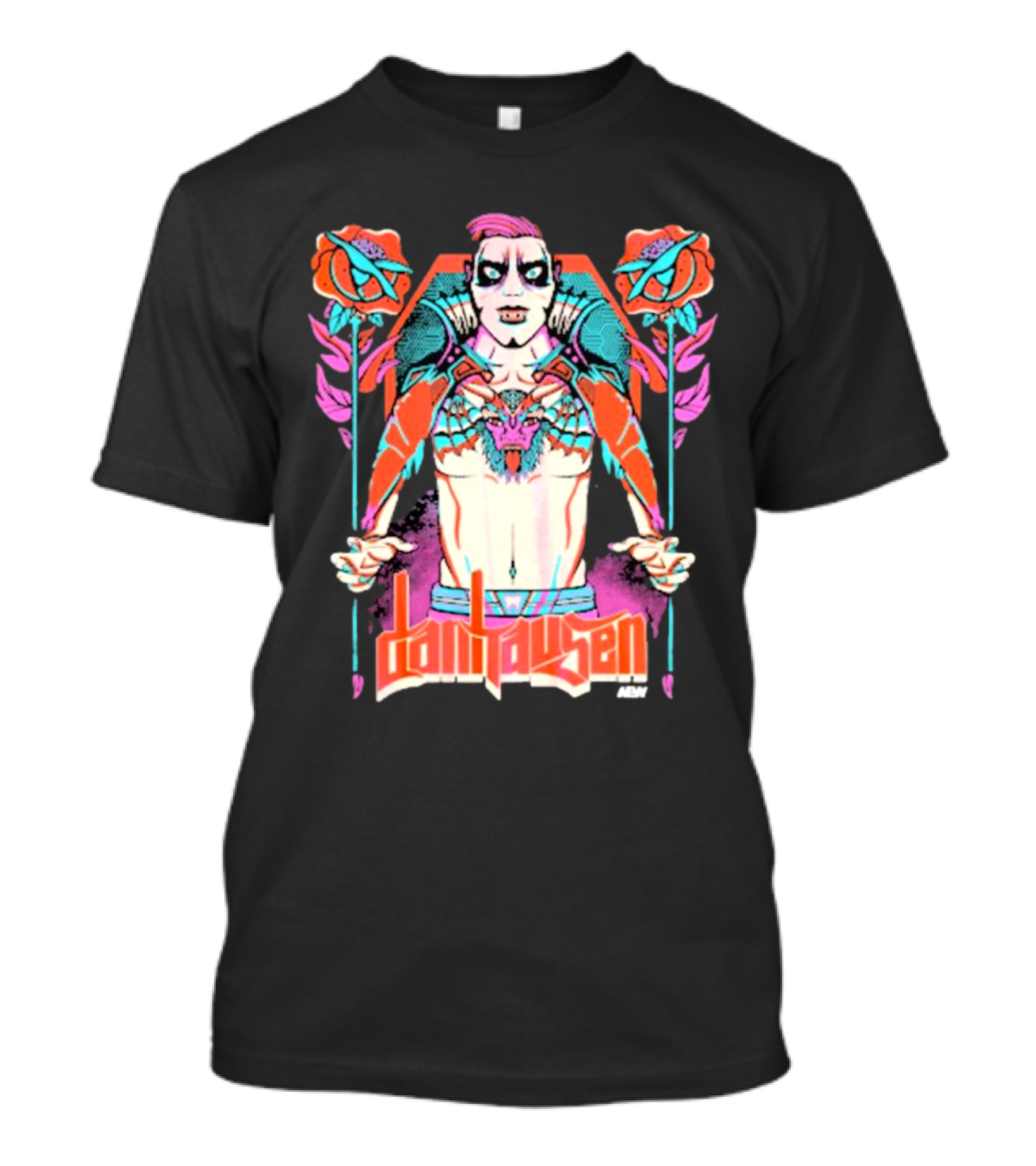 Danhausen AEW Artist Series Arise Roses And Skeletons T-Shirt