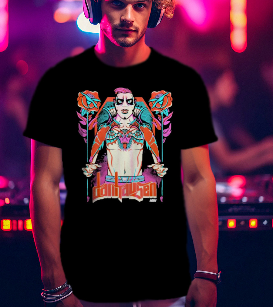 Danhausen AEW Artist Series Arise Roses And Skeletons T-Shirt