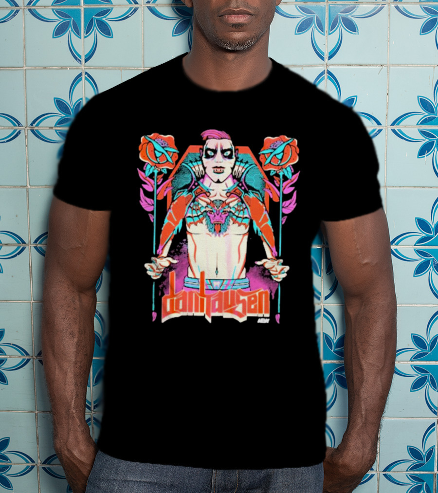 Danhausen AEW Artist Series Arise Roses And Skeletons T-Shirt