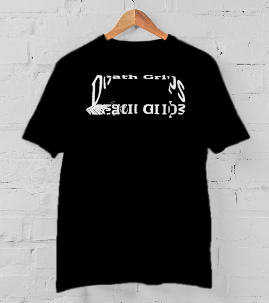 Death Grips Distorted Text Pullover T-Shirt