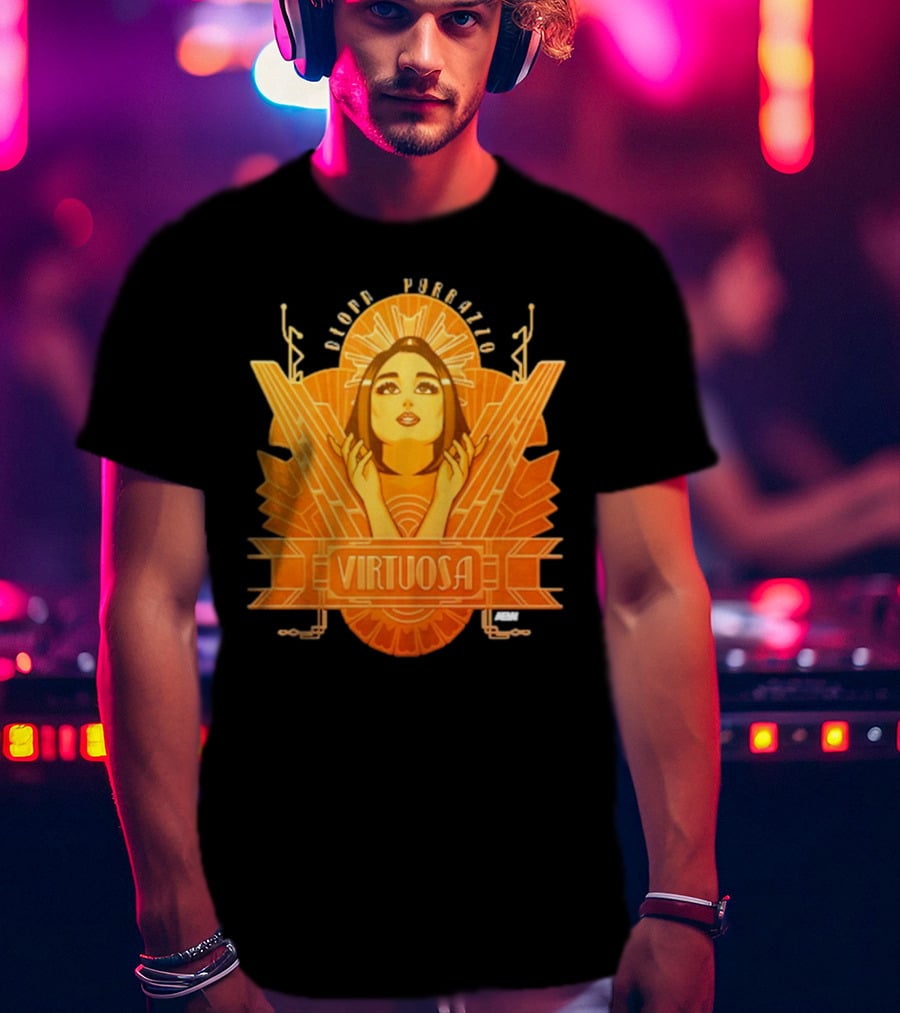Deonna Purrazzo Virtuosa Iconic Retro Art Deco T-Shirt