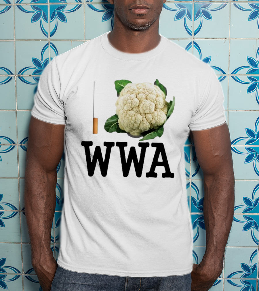 Taco Hemingway Trójkąt Warszawski Biały Cauliflower WWA T-Shirt