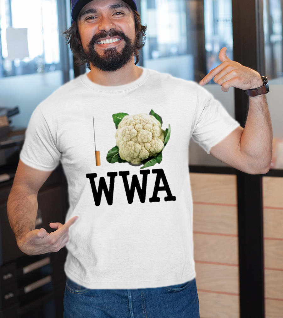 Taco Hemingway Trójkąt Warszawski Biały Cauliflower WWA T-Shirt