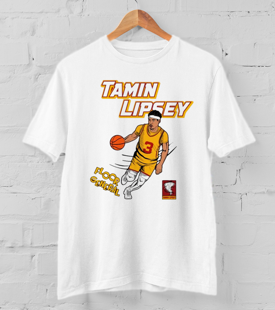 Tamin Lipsey Floor General Comic Book Superhero Iowa State Cyclones T-Shirt