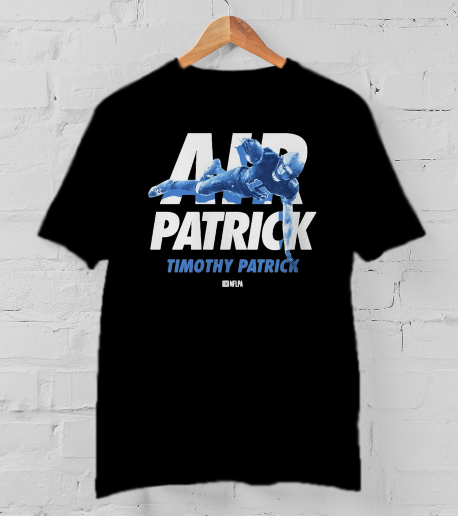 Timothy Patrick Air Patrick NFLPA Football Player Detroit Lions T-Shirt