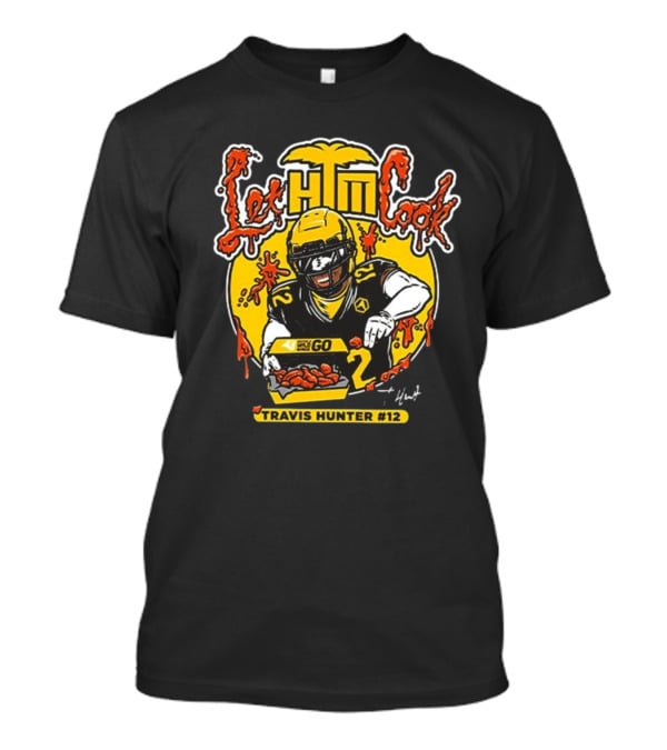 Travis Hunter Let Him Cook Buffalo Wild Wings Go #12 T-Shirt