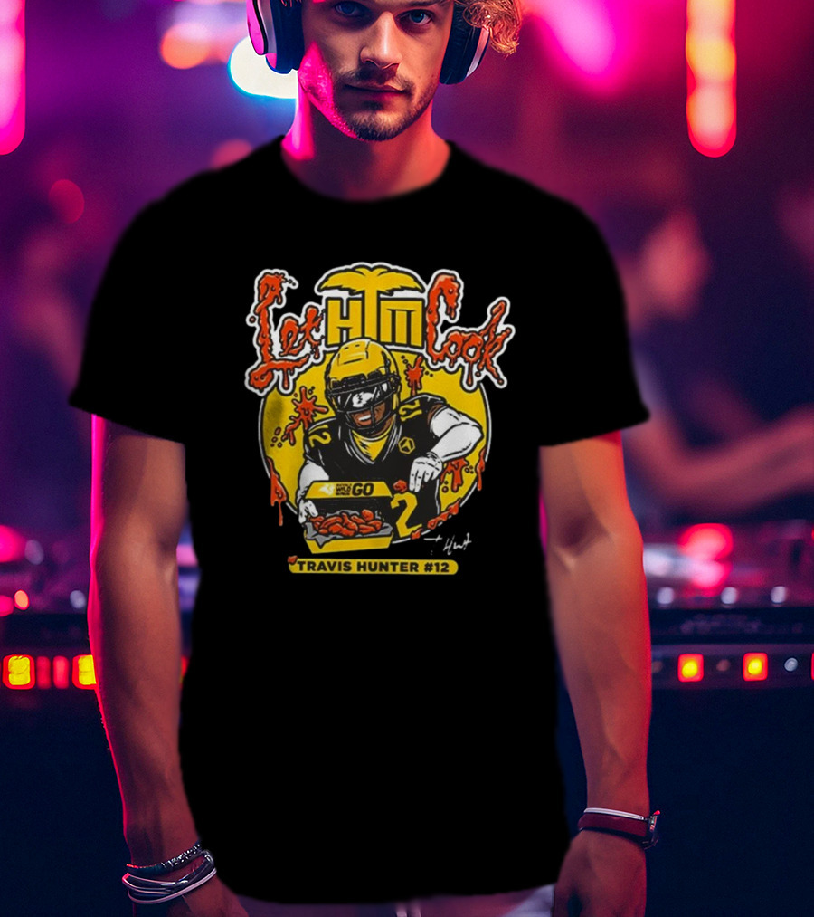 Travis Hunter Let Him Cook Buffalo Wild Wings Go #12 T-Shirt