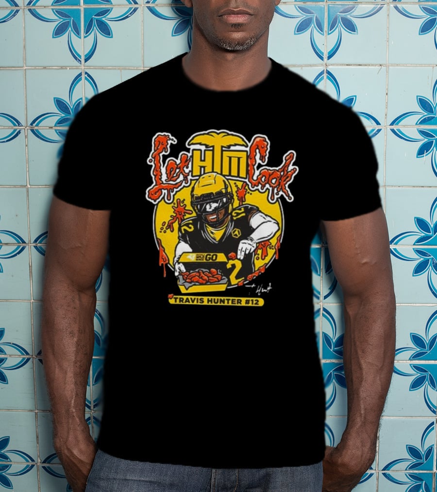 Travis Hunter Let Him Cook Buffalo Wild Wings Go #12 T-Shirt