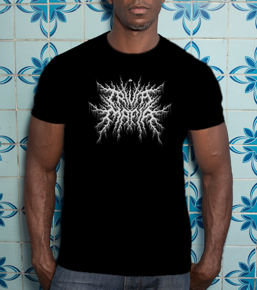 Trivia Mafia Death To False Trivia Black Metal T-Shirt