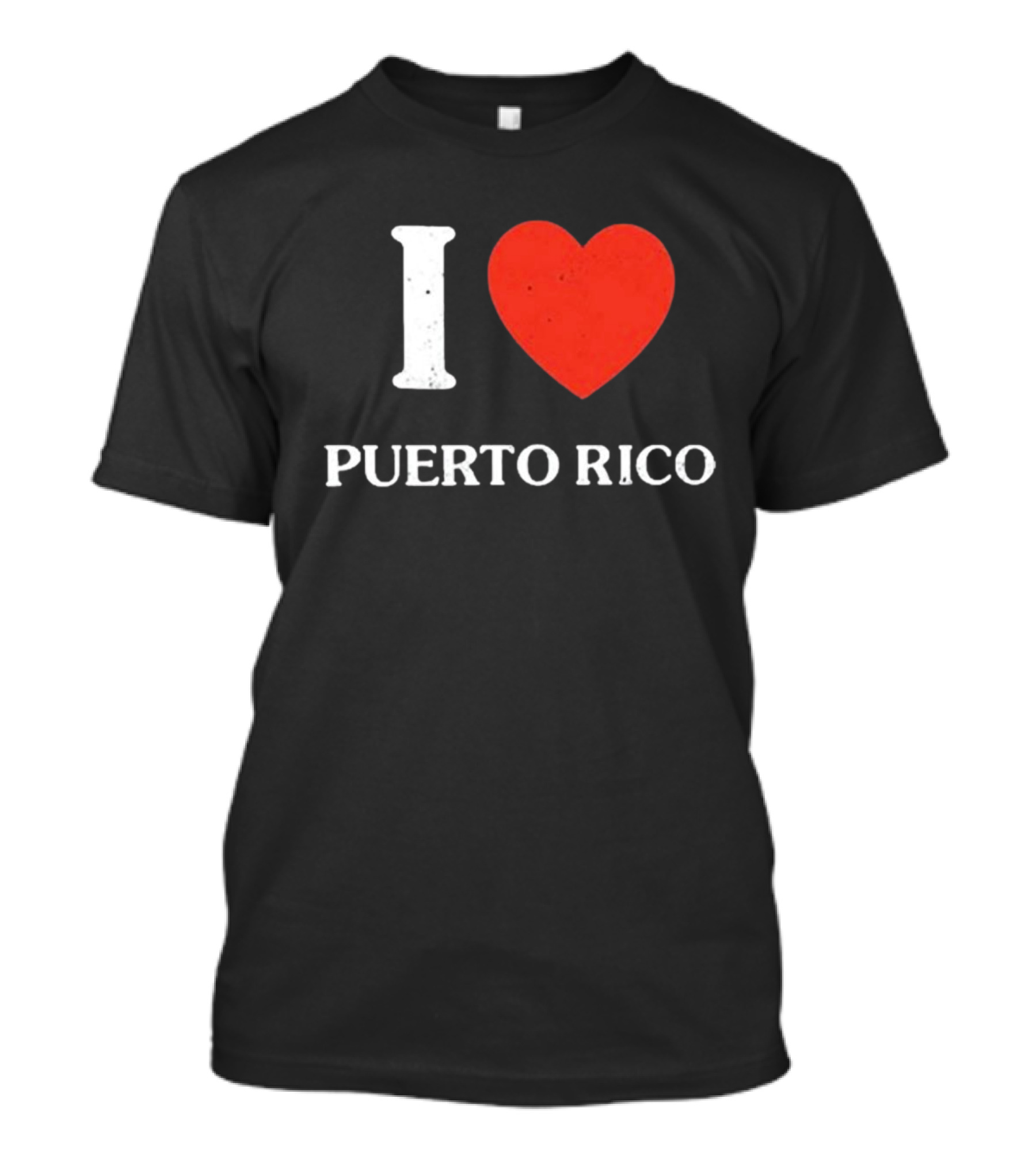 Kenneth Cole Vintage I Love Puerto Rico Heart T-Shirt