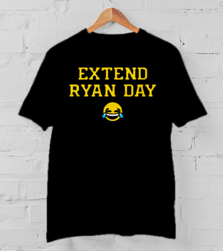 Extend Ryan Day Laughing Crying Emoji Coach Football T-Shirt