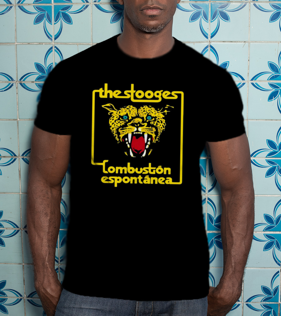 The Stooges Combustion Espontanea Wildcat Roar T-Shirt