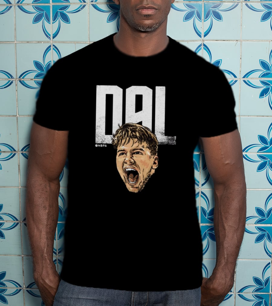 Luka Doncic DAL Dallas Mavericks NBPA Abbreviation Signature T-Shirt