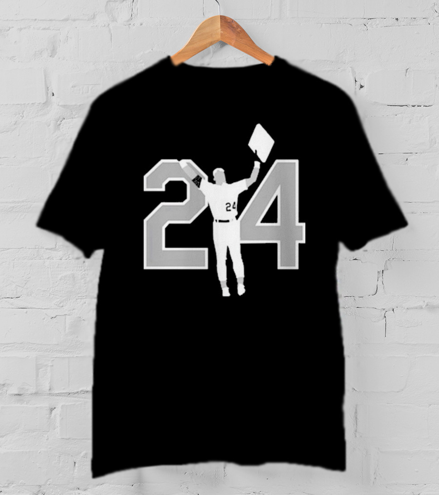 Rickey Henderson 24 Last Dive Bar Ever Baseball Icon T-Shirt