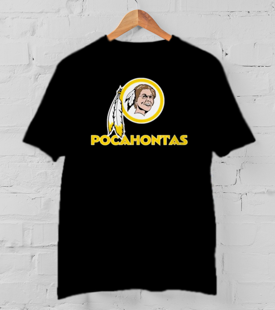 Pocahontas Redskins Parody NFL T-Shirt