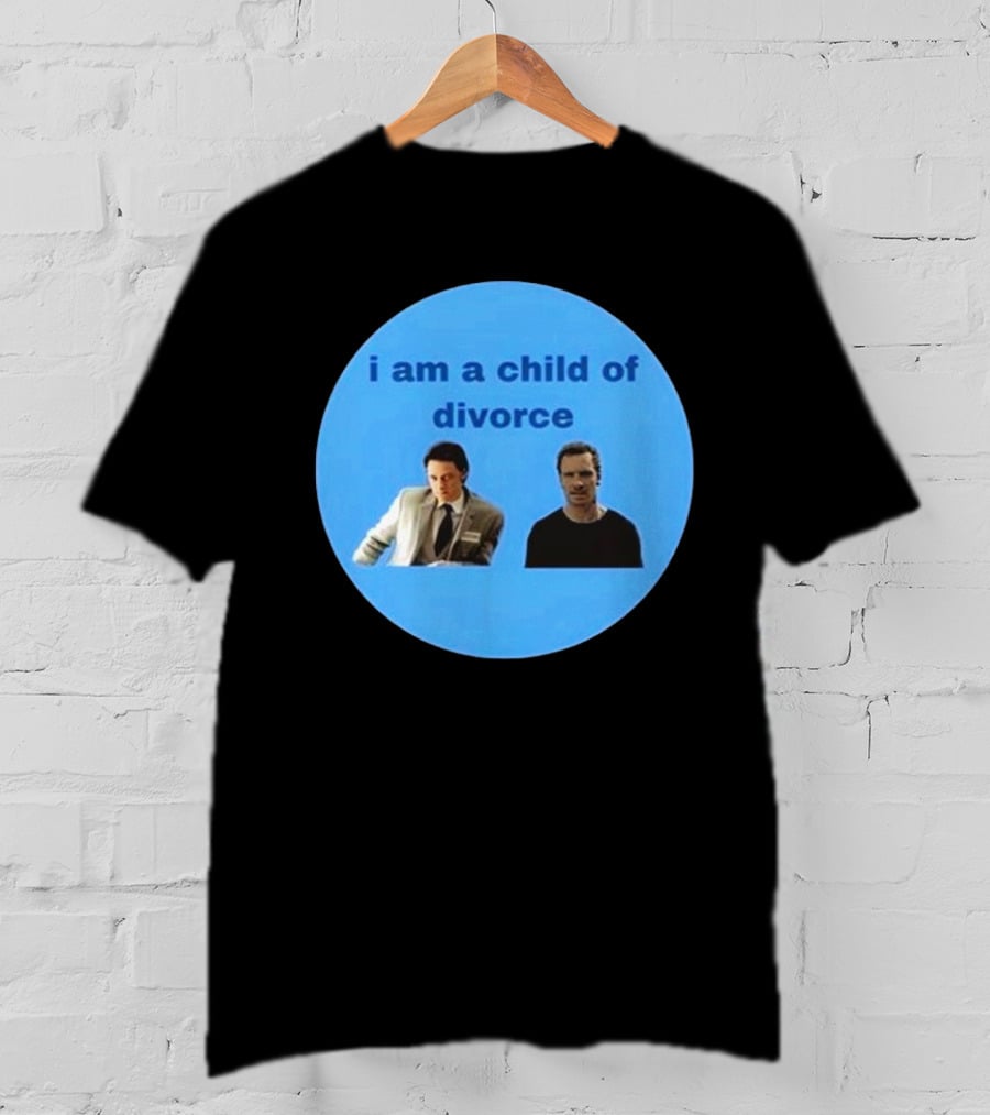 I Am A Child Of Divorce Mads James McAvoy X Michael Fassbender T-Shirt