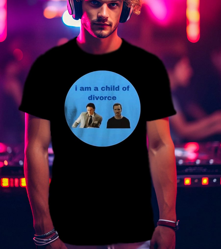 I Am A Child Of Divorce Mads James McAvoy X Michael Fassbender T-Shirt