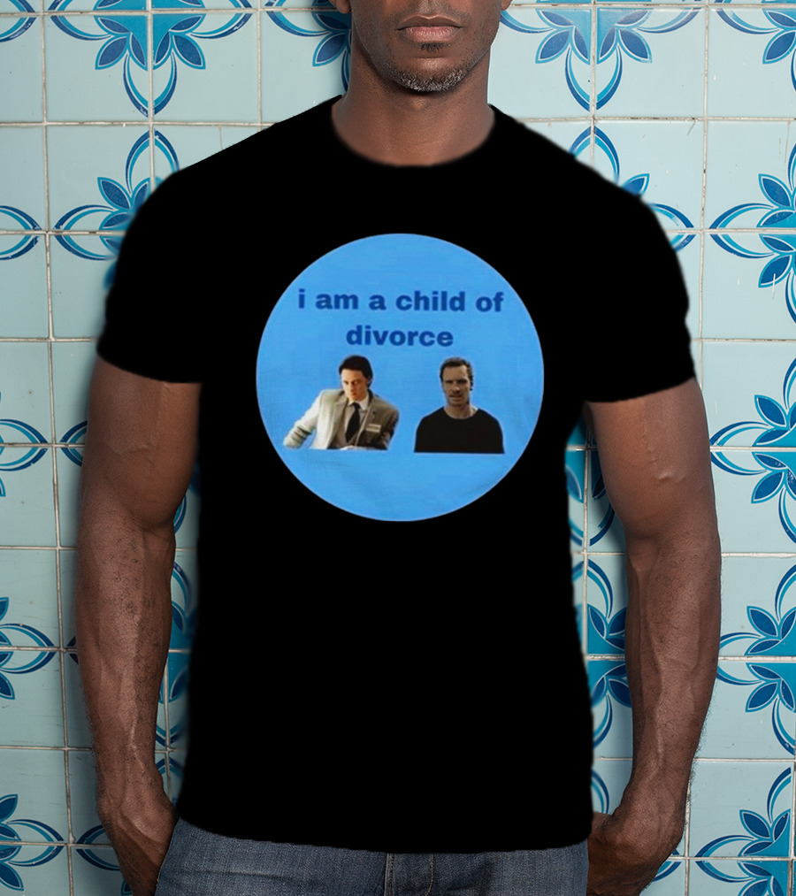 I Am A Child Of Divorce Mads James McAvoy X Michael Fassbender T-Shirt