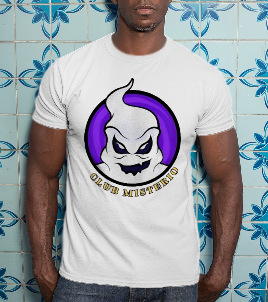 Club Misterio Ghostly Emblem T-Shirt