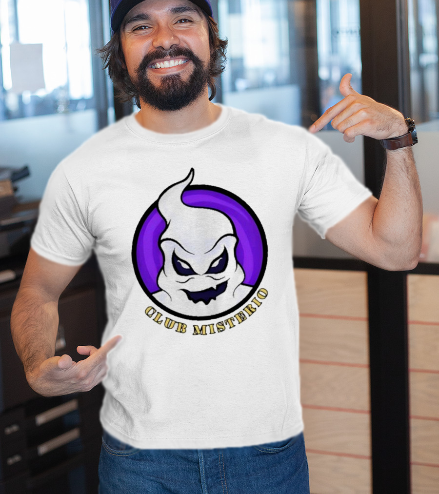 Club Misterio Ghostly Emblem T-Shirt