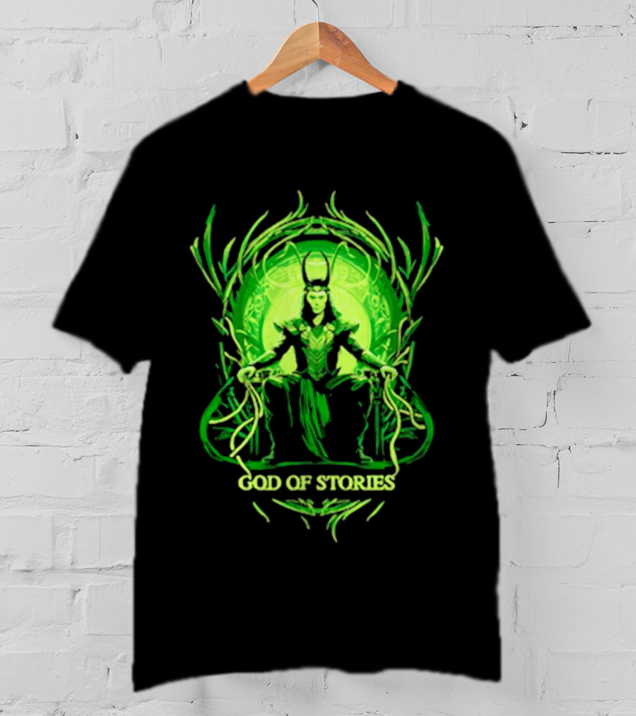 God Of Stories Loki Norse Mythology Character T-Shirt