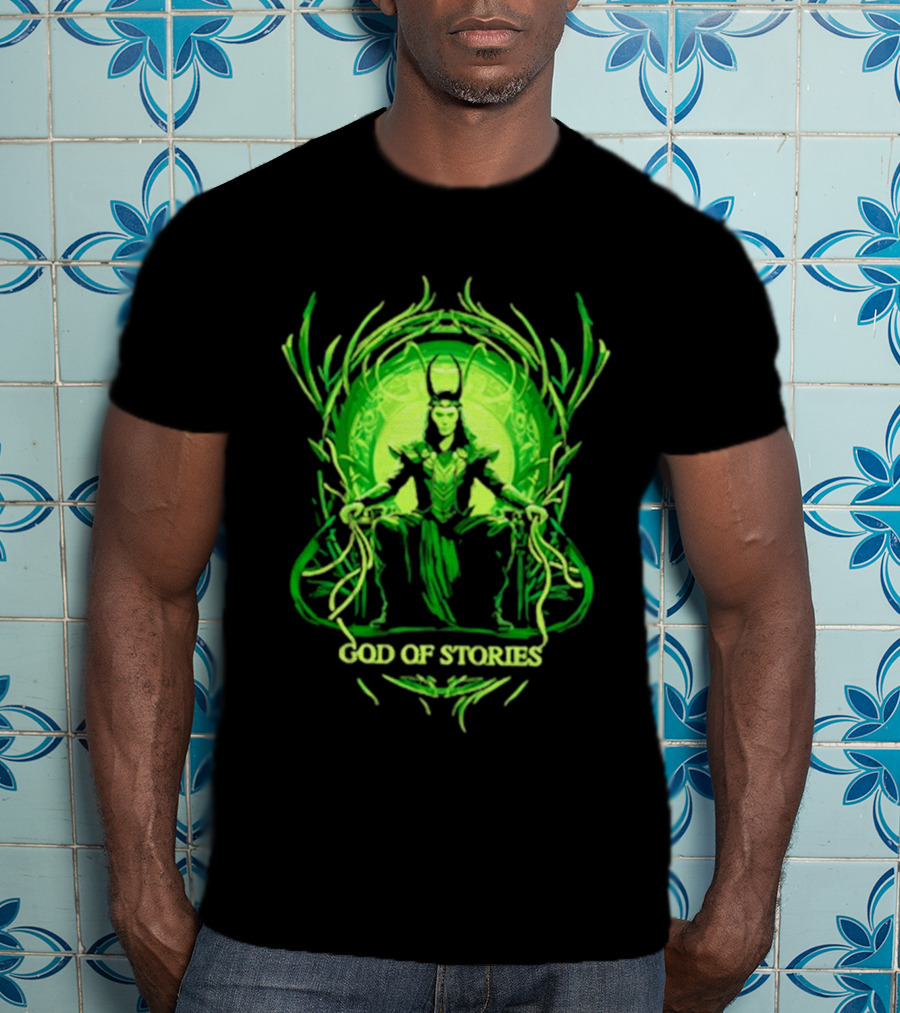 God Of Stories Loki Norse Mythology Character T-Shirt