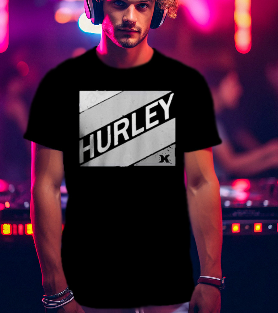 Hurley Logo Design Scott Cawthon Collaboration T-Shirt