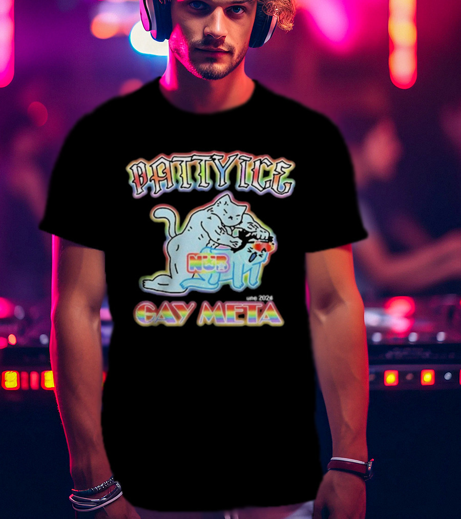 Patty Ice Cat Duo NQB Gay Meta T-Shirt