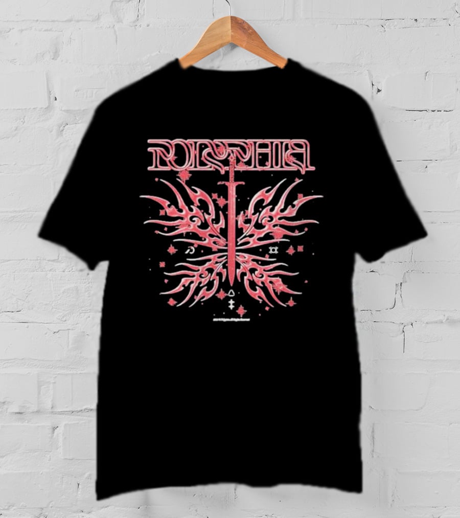 Polyphia Tribal Sword Butterfly T-Shirt
