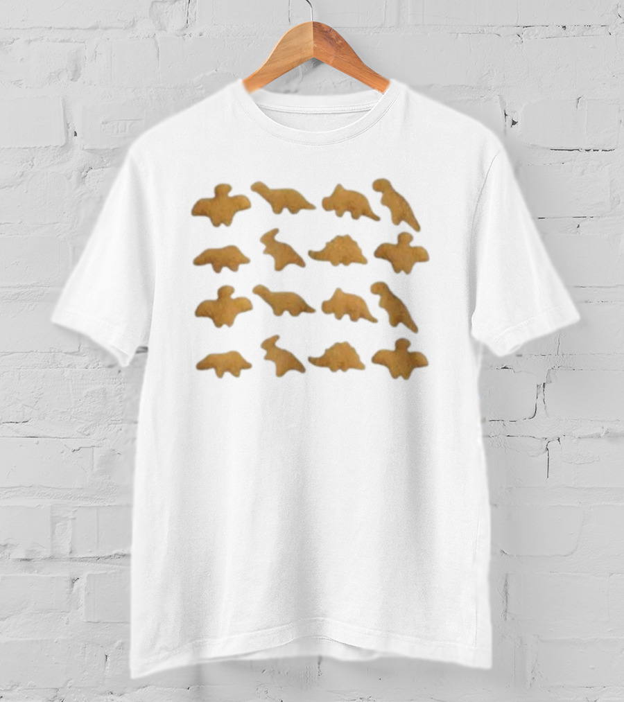 Dino Nugget Dinosaur Shapes T-Shirt