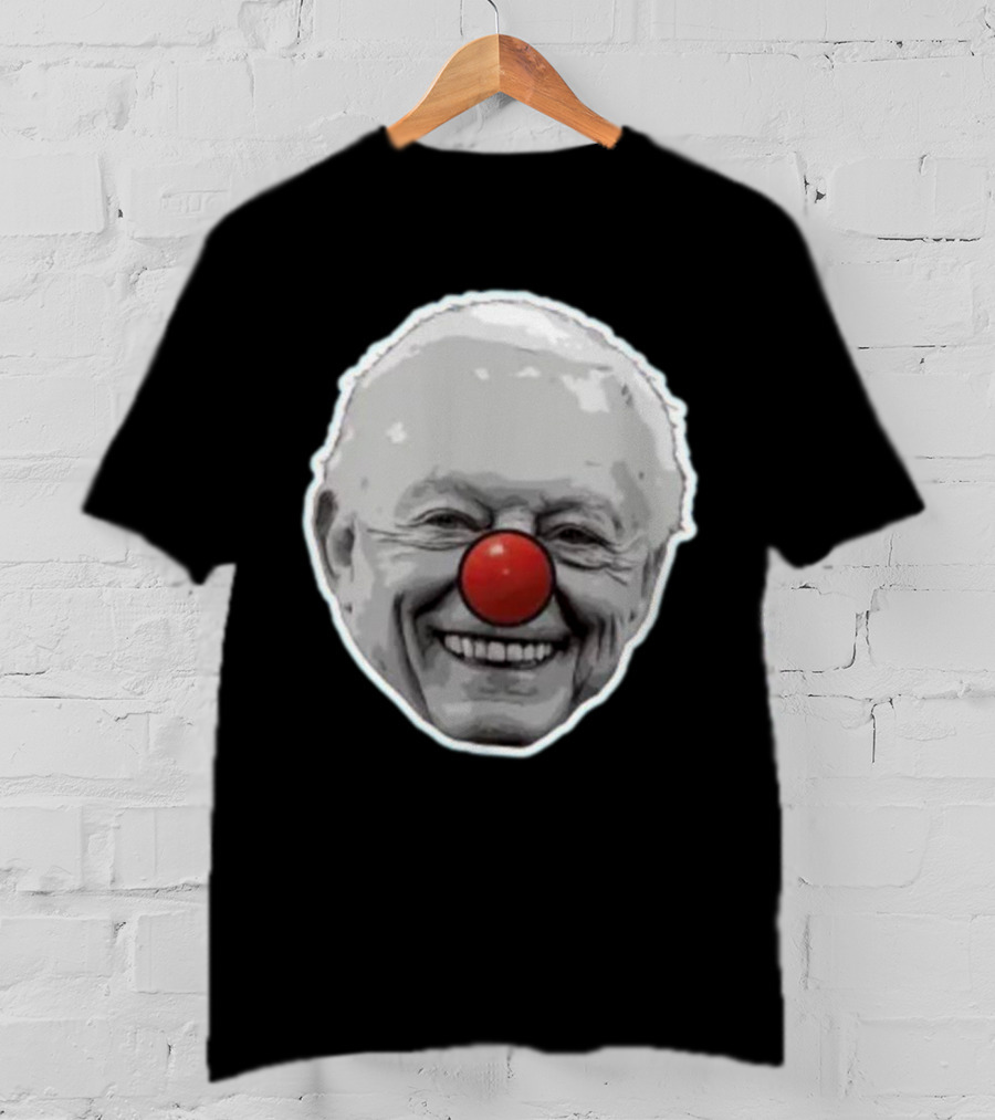 Tywalker716 Jerry Jones Clown Face With Red Nose T-Shirt
