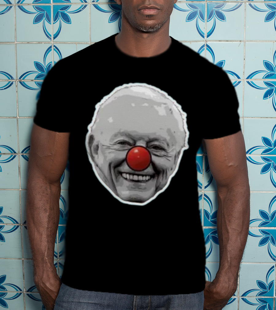 Tywalker716 Jerry Jones Clown Face With Red Nose T-Shirt