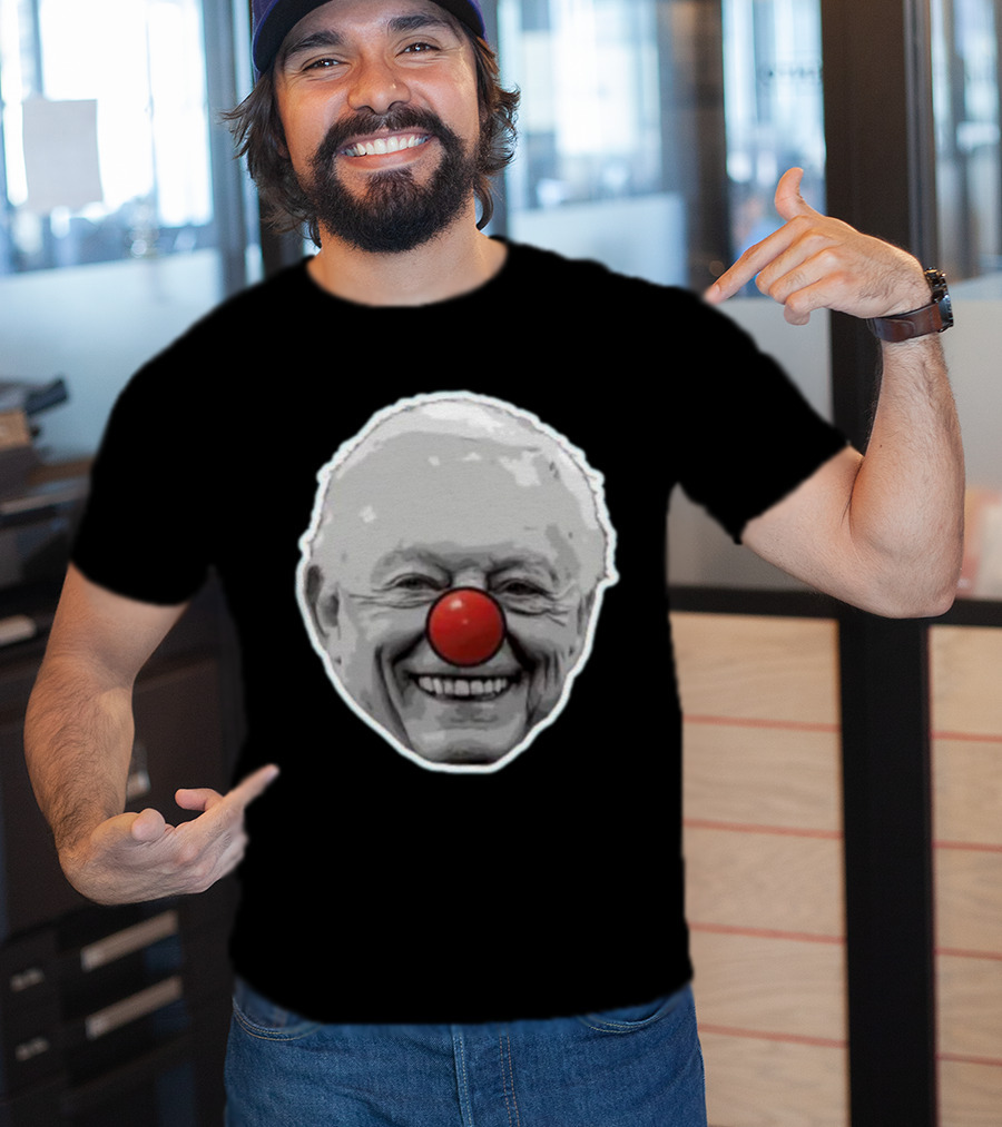 Tywalker716 Jerry Jones Clown Face With Red Nose T-Shirt