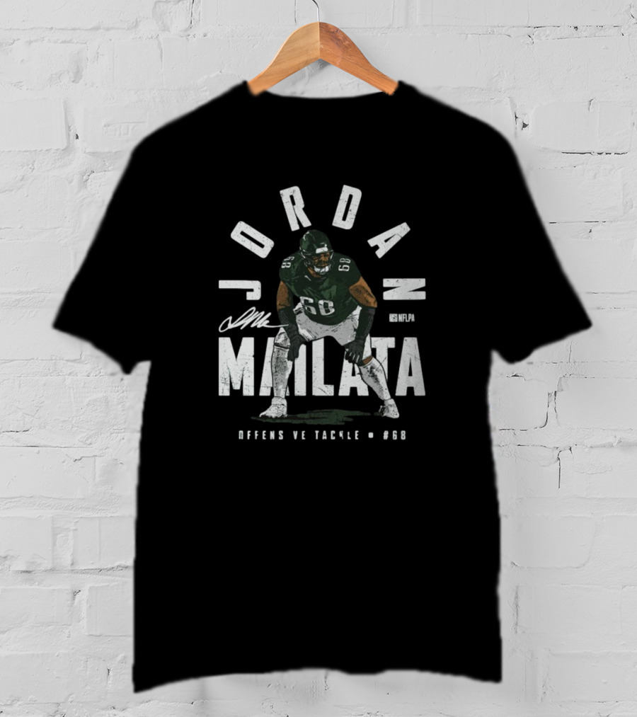Jordan Mailata #68 Philadelphia Eagles NFLPA Offensive Tackle Signature T-Shirt