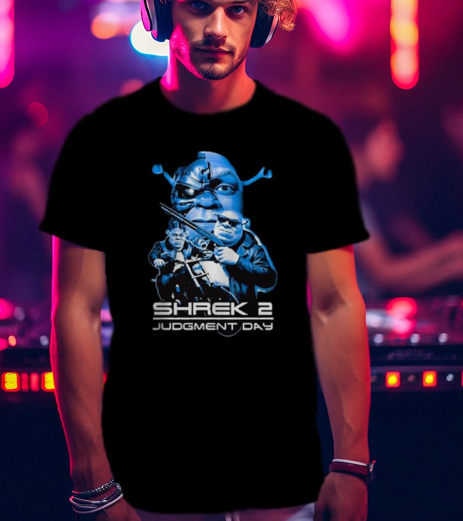Shrek 2 Judgment Day Terminator Mashup T-Shirt