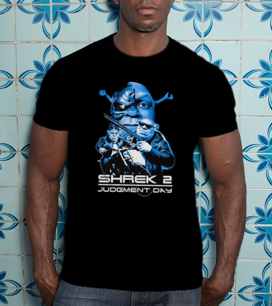 Shrek 2 Judgment Day Terminator Mashup T-Shirt