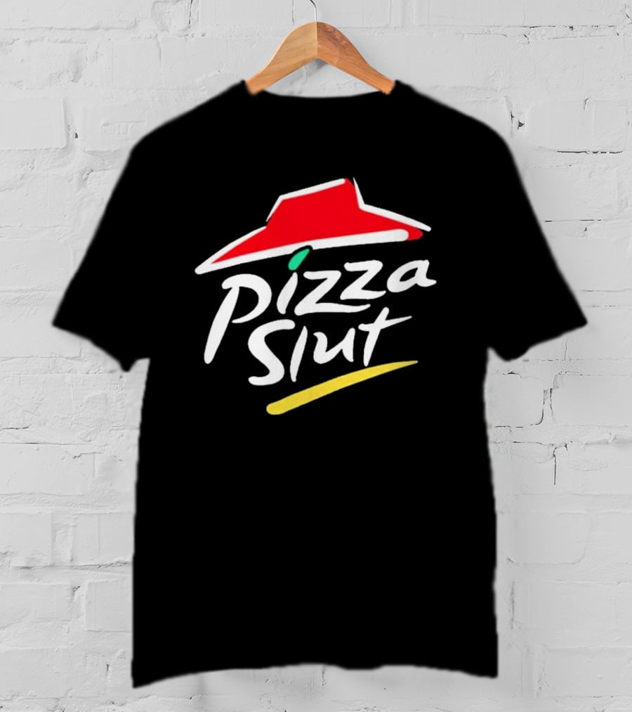 Vintage Pizza Slut Parody Pizza Hut T-Shirt