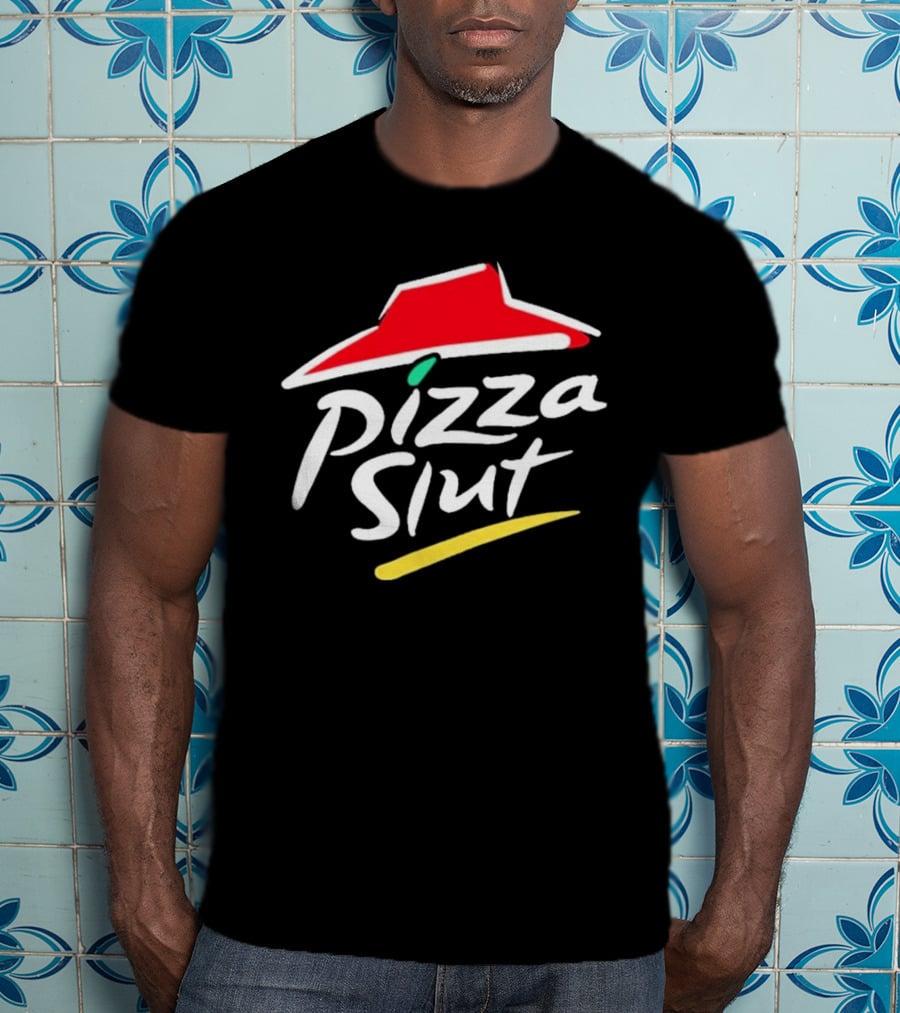 Vintage Pizza Slut Parody Pizza Hut T-Shirt