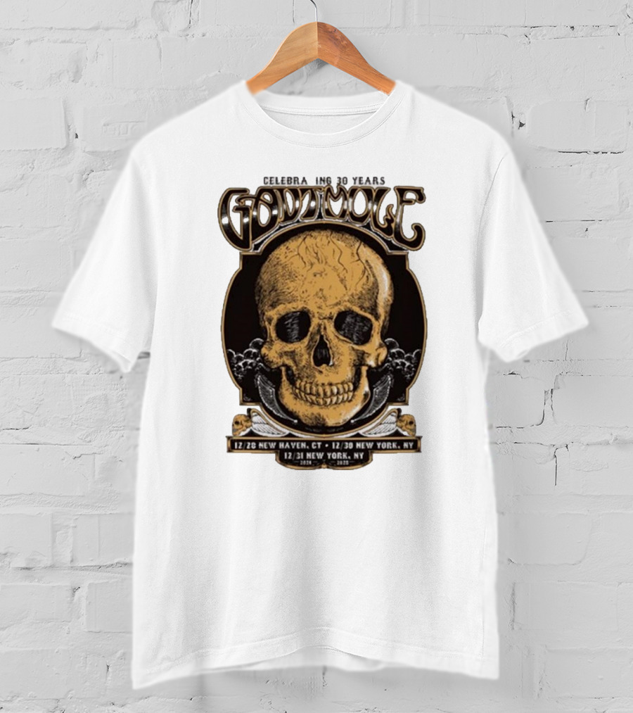Gov’t Mule Celebrating 30 Years NYE Shows Dec 28 New Haven CT And Dec 30-31 New York NY T-Shirt