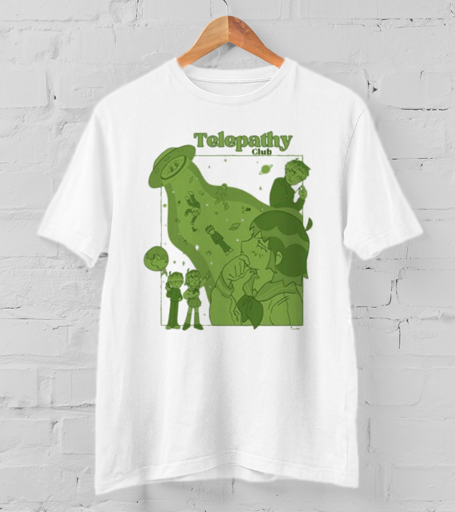 Mob Psycho 100 Telepathy Club UFO Encounter Scene T-Shirt