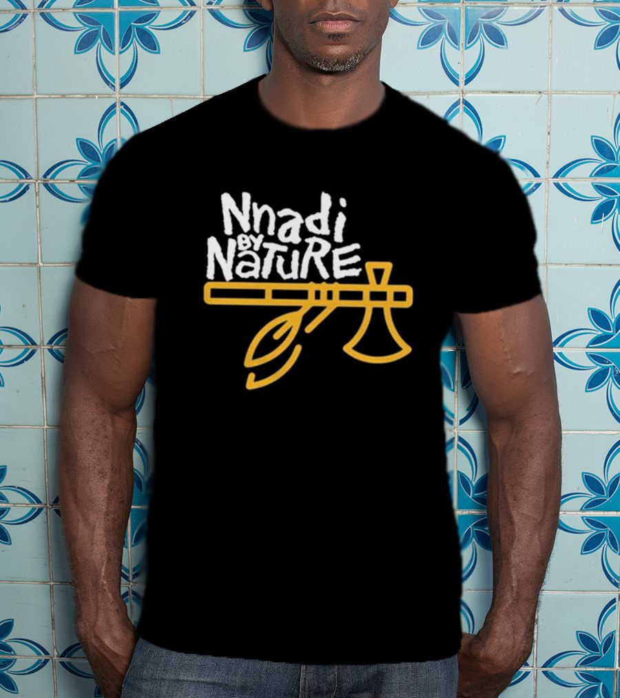 Nnadi By Nature Axe Logo Featuring Derrick Nnadi T-Shirt