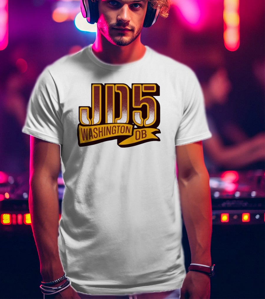 JD5 Washington QB Pardon My Take Jayden Daniels T-Shirt