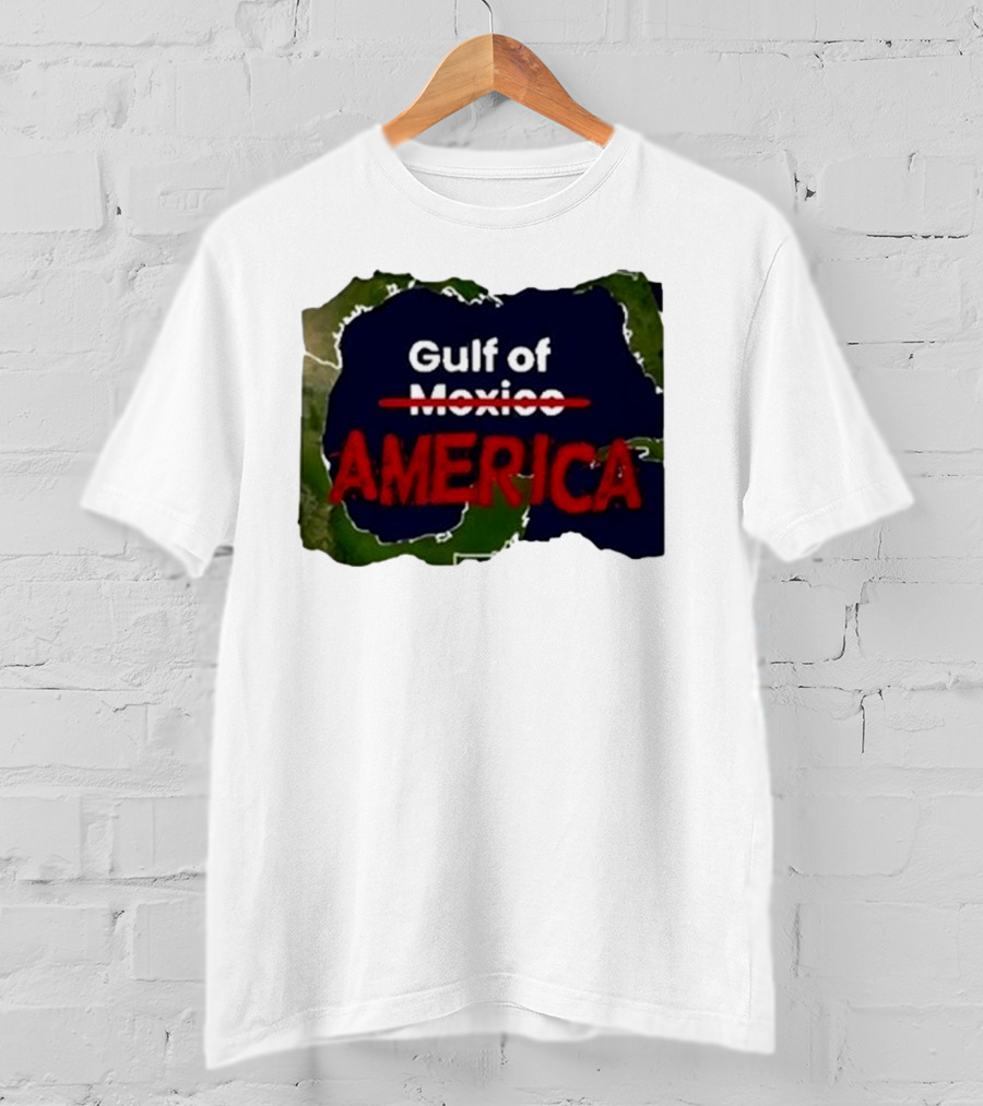 Gulf Of America Map T-Shirt